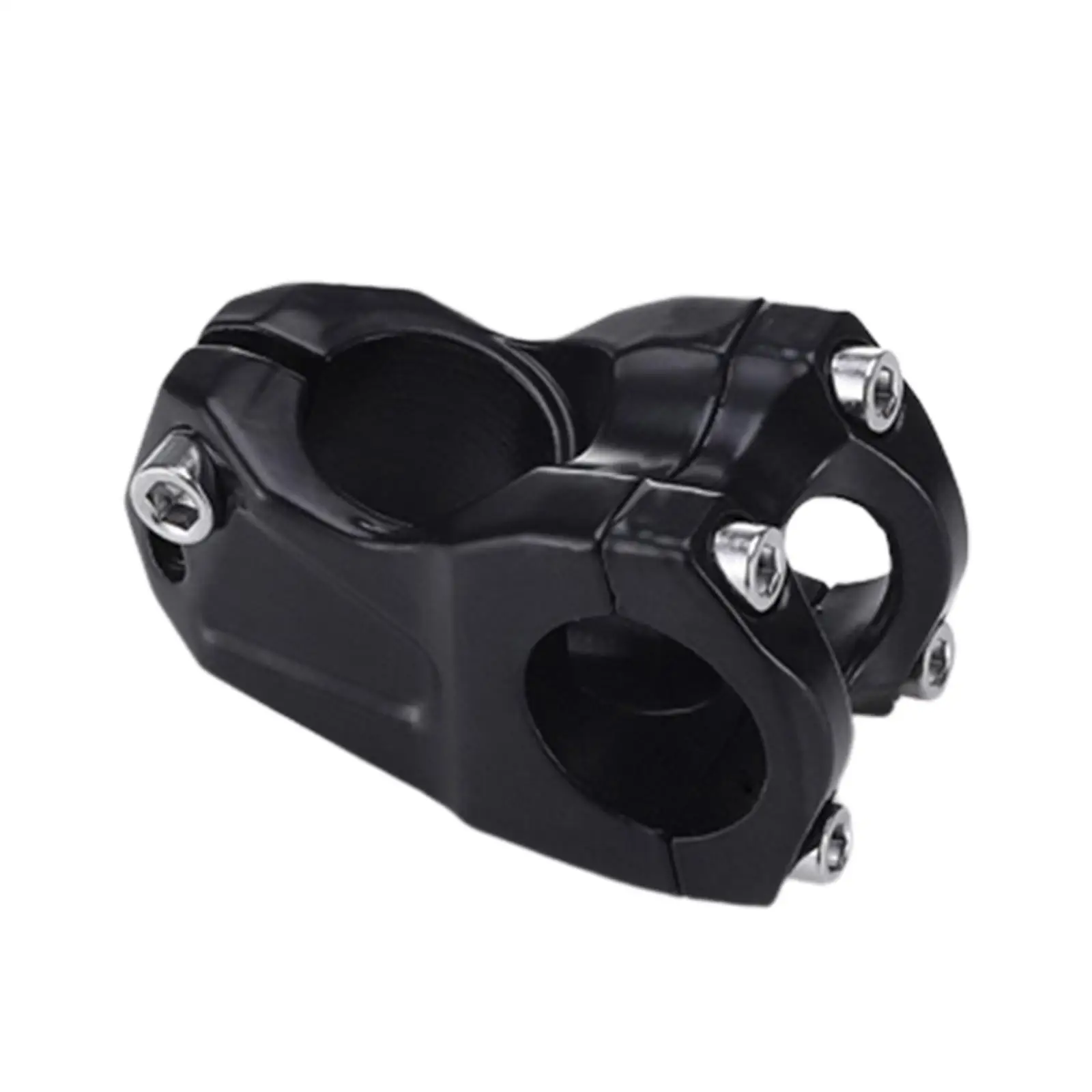 Bike Short Stem Adjustable Stem 28.6mm 1-1/8 Steer Tube Riser Extender Bicycle Stem for Cycling BMX Component Fixed Gear