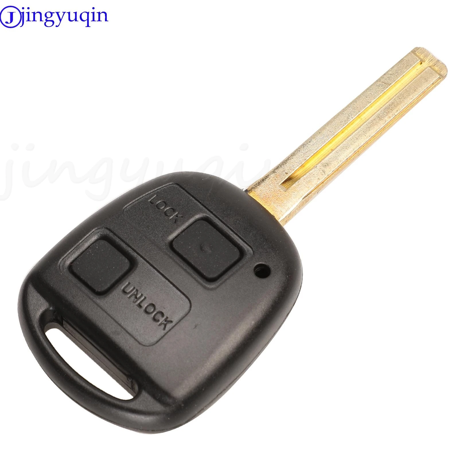 Jingyuqin 2/3 Buttons Remote Car Key Fod 433Mhz ID68 Chip P/N: 50171 For Lexus ES300 GS300 GS400 IS300 LS400  TOY48 Blade