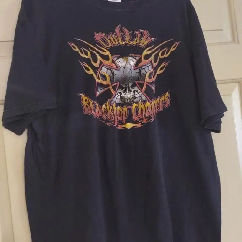 

Винтажная футболка Outlaw Blacktop Chopper Anvil XL