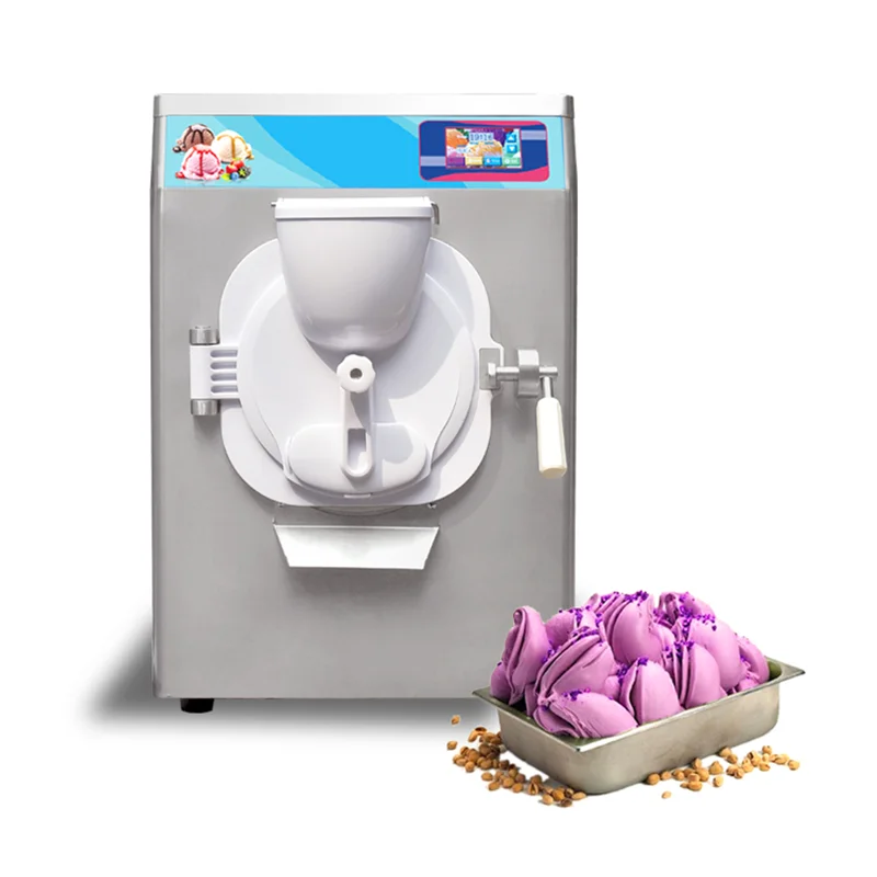 Commercial Hard Ice Cream Machine Stainless Steel Material Ice Cream Making Machine Maker Equipment