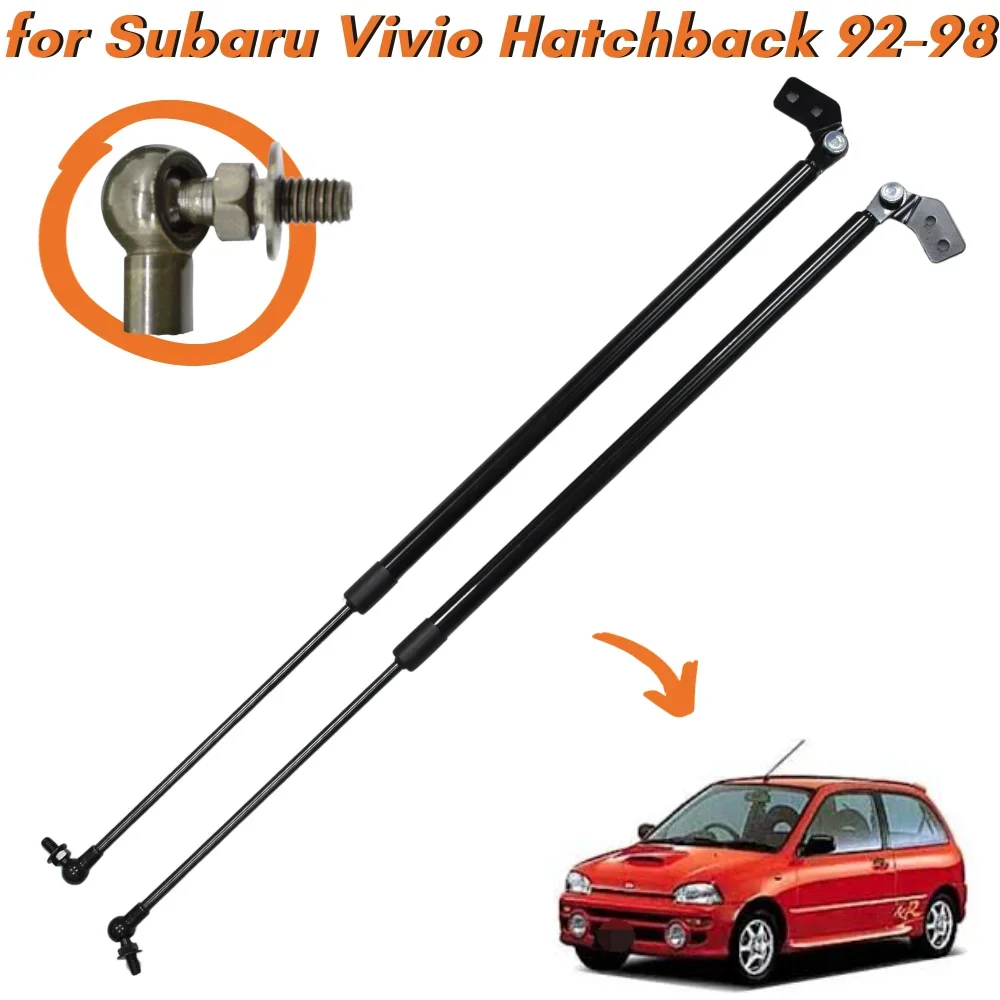 

Qty(2) Trunk Struts for Subaru Vivio KK3/KK4/KW3/KW4/KY3 Hatchback 1992-1998 62300KC000 Rear Tailgate Gas Springs Lift Supports