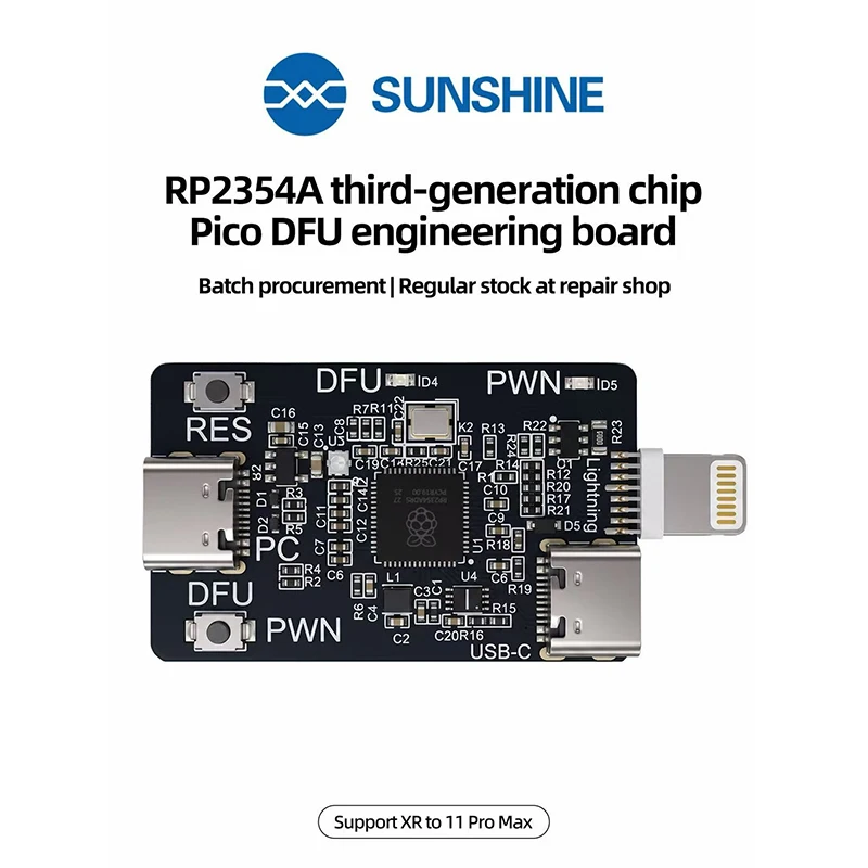 SUNSHINE RP2354A Professionelles Reparaturwerkzeug für IP XR bis 11 Pro Max (A12-A13 Chips) & iPad Vollautomatisierter Prozess – Detail 1
