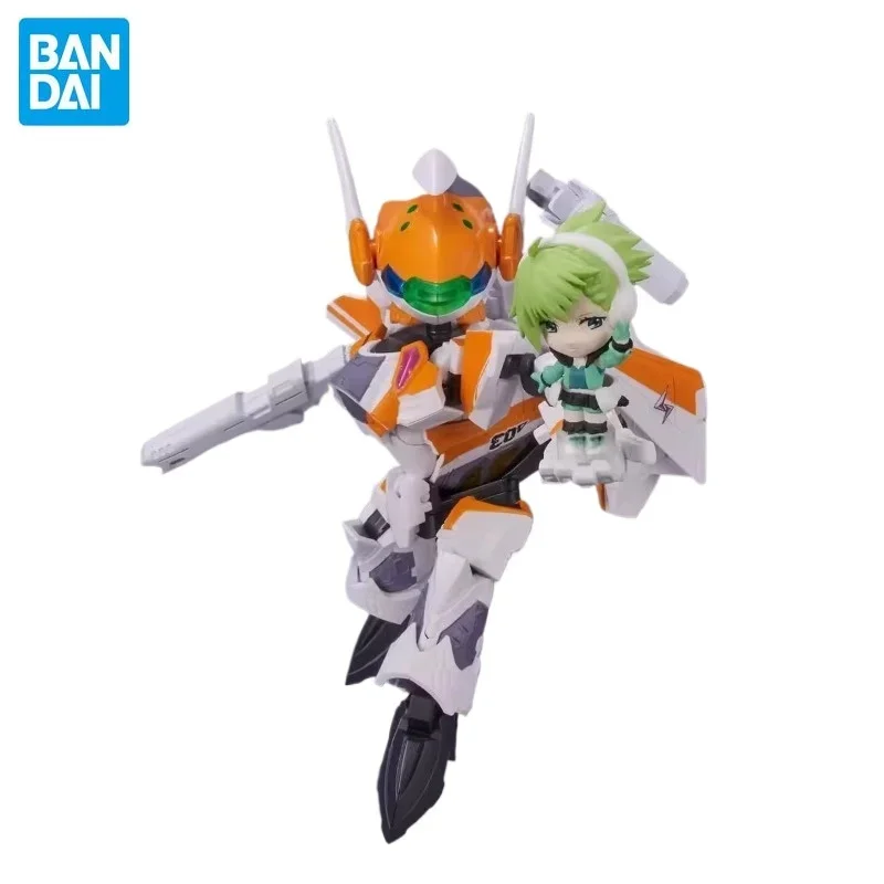 バンダイ タイニーセッション マクロス モデルキット: VF-31J フレイヤ & VF-31C ミラージュ・メッサー - 超時空要塞アニメロボットコレクション