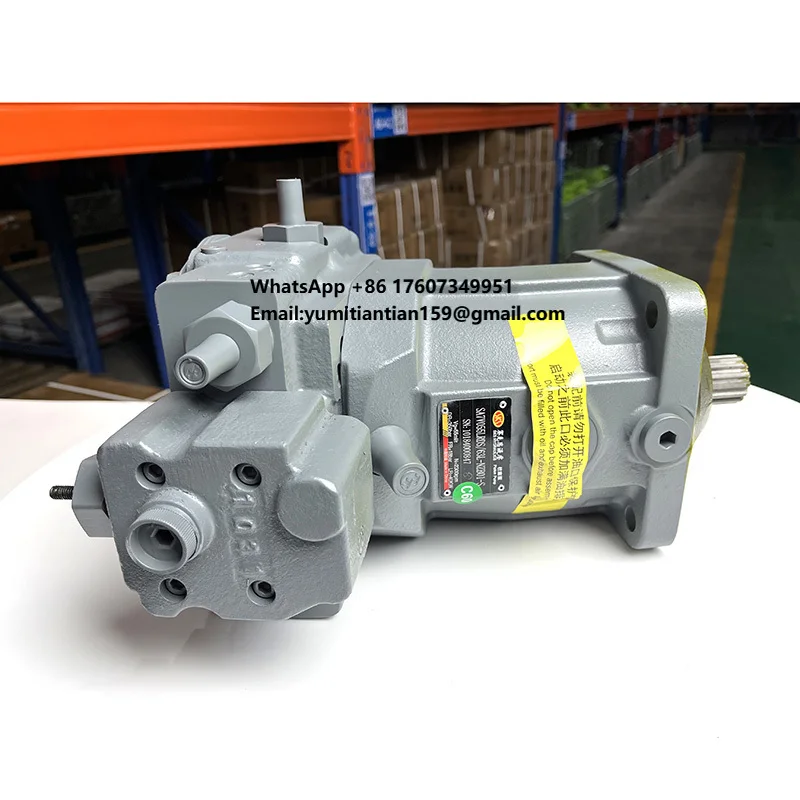 

SKS Construction Machinery Parts Hydraulic Piston Pump with Spare Motors Essential for Efficient Performance