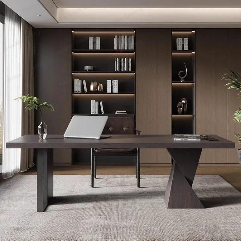 Style Designer Office Desk Elegant Minimalist Vintage Dinning Office Desk Nordic Computer Office Furniture Pupitre