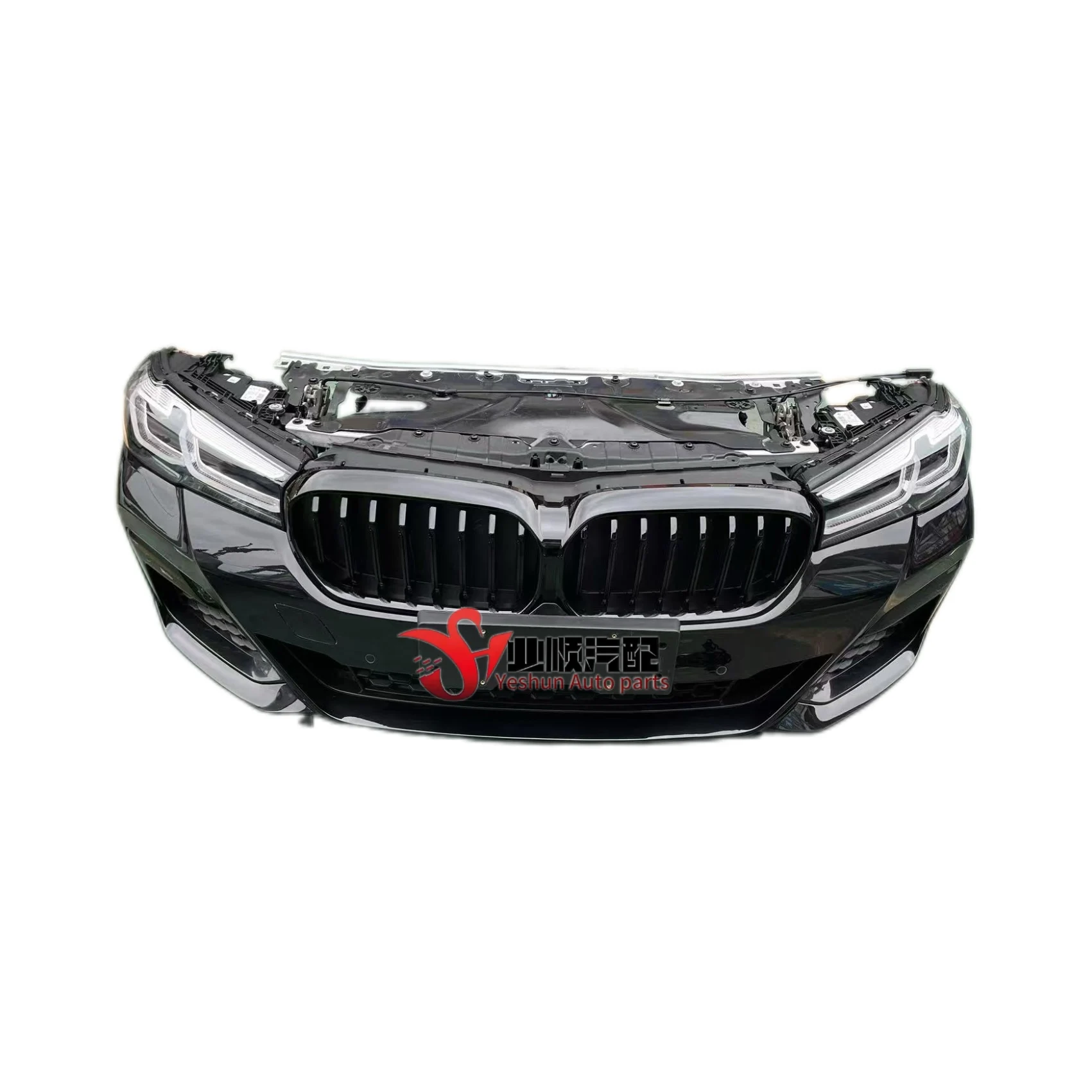 Original Second-hand Accessories 5 Series G30 G38 Car Bumper with Radiator Assembly  Headlights for
