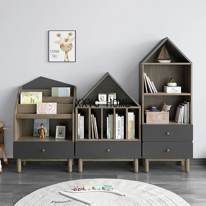 

Free Combination Baby Toy Storage Rack Locker Nordic Style Student Storage Rack