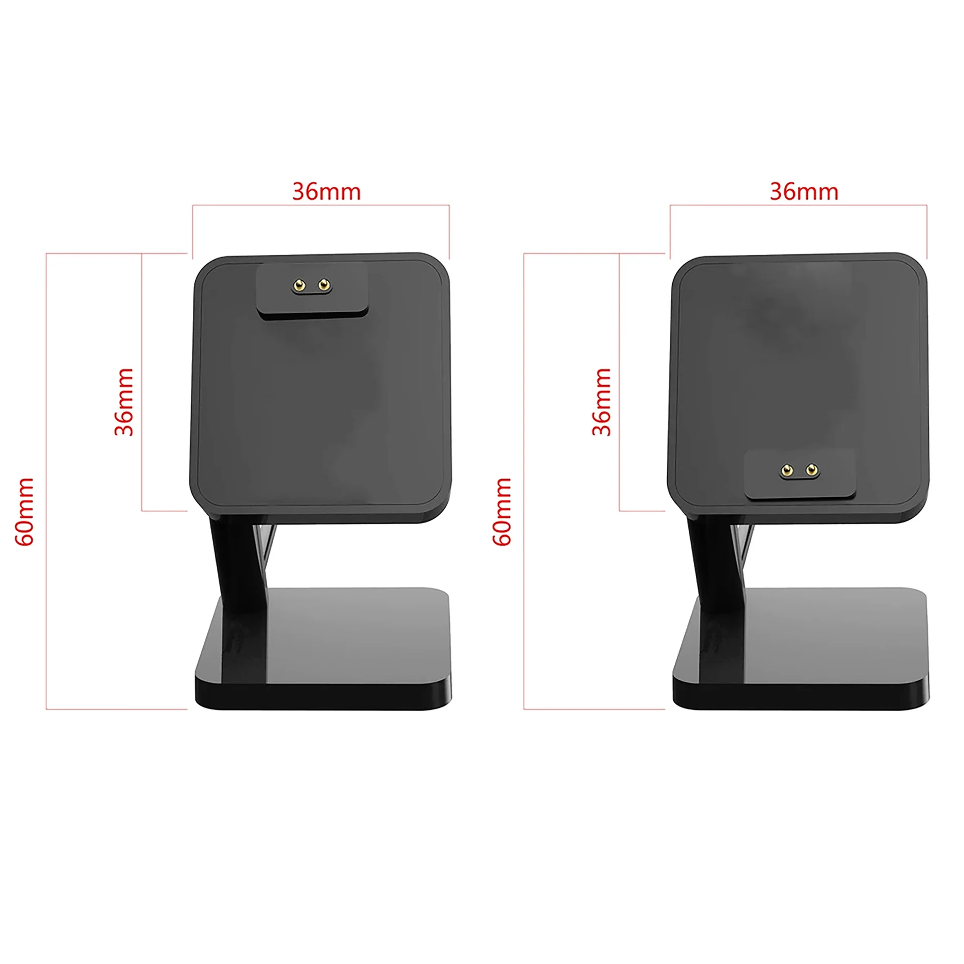 Desktop Stand Dock Charger Power Adapter USB Charging Cable Holder For Amazfit T-rex 3/Trex3 Pro/Balance 2/1 Helio Strap Watch