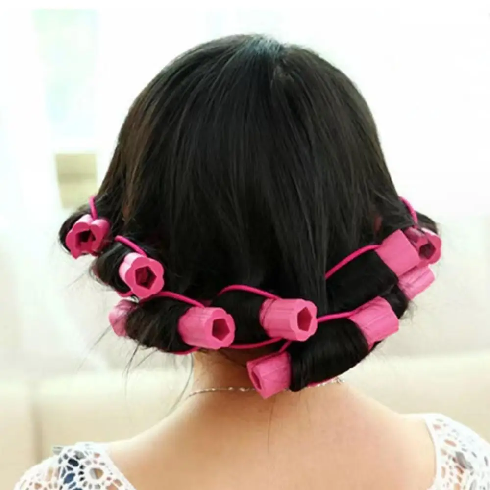 Soft Sponge Foam Hair Rollers Reusable Long Hairs Head Hair Curler Use Sleep Hair Styling Tools Heatless Curlers Women