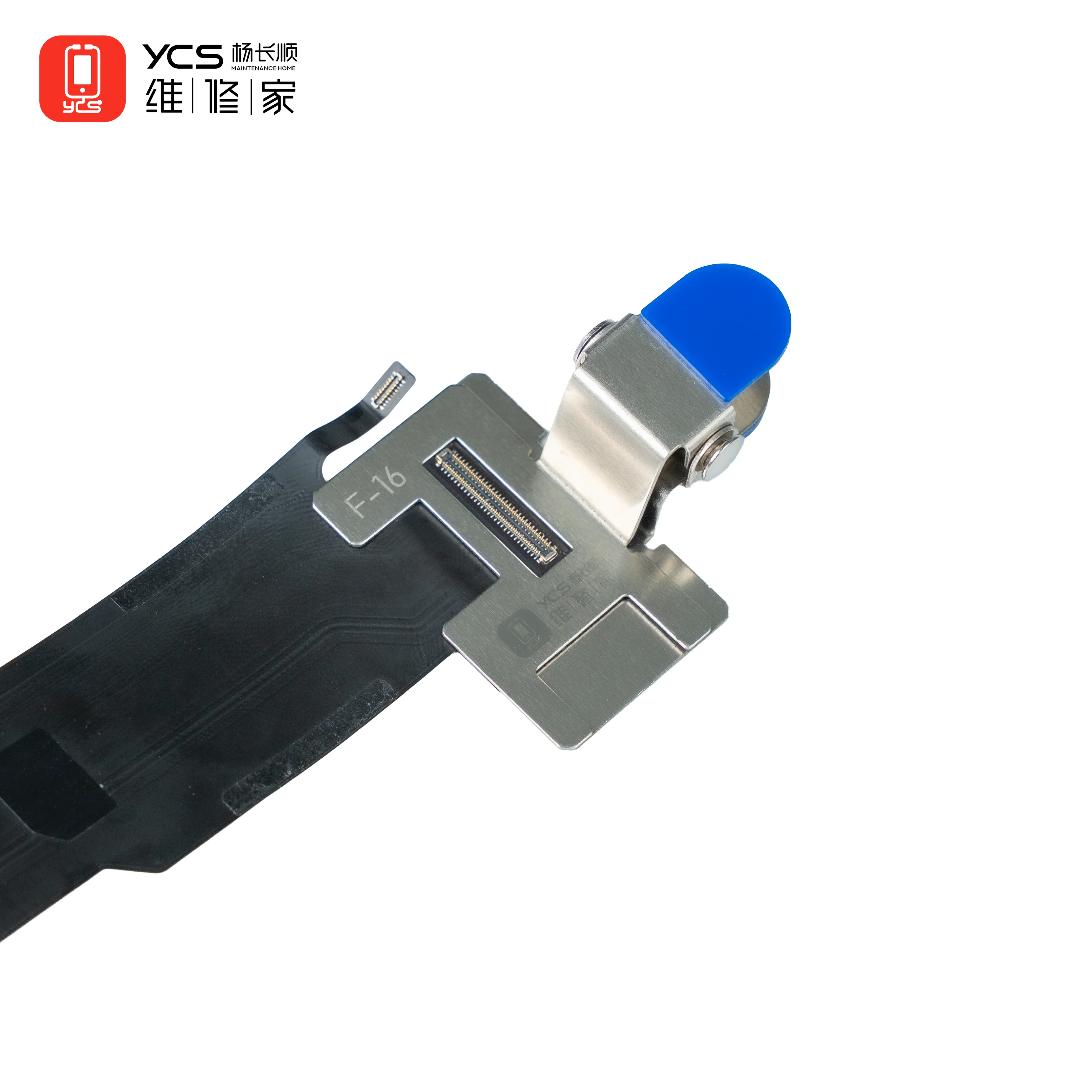 YCS F-16 Screen IC Flex Cable Holder Spring Clamp Heat Shield Fixture for Phone FPC Soldering and Chip Transfer Repair