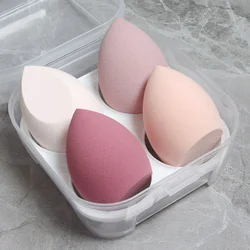 4pcs Set Blender Sponge Makeup Wholesale Make Up Facial Foundation Powder Puff Combined Cosmetic Tools Make Up Accessories Pack