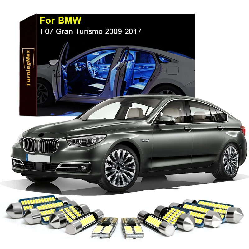 

Canbus Interior Lighting LED Bulbs Kit For BMW F07 Gran Turismo 2010-Now Dome Reading Trunk Indoor Lamps Lights Car Accessories