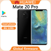 Huawei Mate 20 Pro 4G SmartPhone CPU HiSilicon Kirin 980  4200mAh Battery capacity v40MP Camera Android unlocked Used Phone