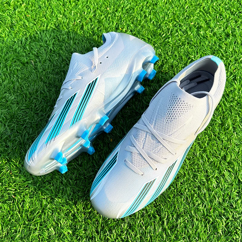 Mens Football Shoes Free Shipping Luxury Design Five-a-side Soccer Shoes Artificial Grass Childrens Football Boots for Kids