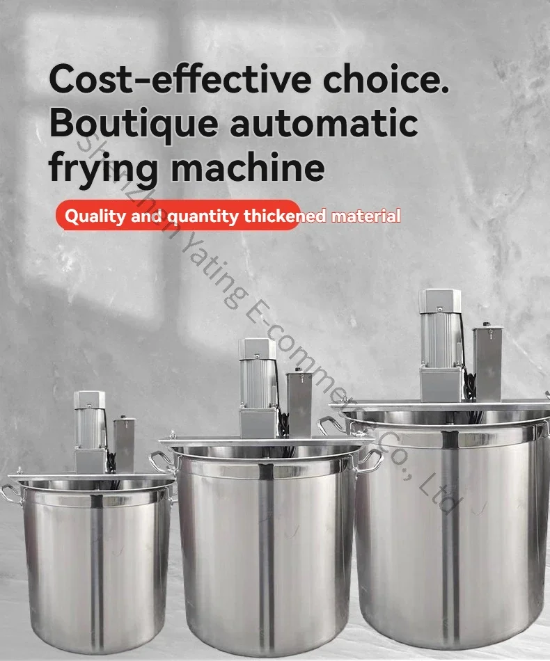 1 Stück 35-Typ 25L Elektrischer Mixer, Heißtopf- und Bratmaschine, Marmeladen- und Soßenkochmaschine, Chiliöl-Mixer, Elektrische Füll- und Rührmaschine