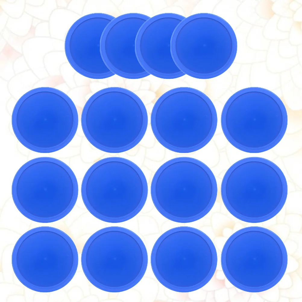 20 pz Air Hockey Pushers Pucks Air Hockey Da Tavolo Mini Hockey Su Ghiaccio Pezzo Accessori Strumenti A Sfera per Esterno (Blu)