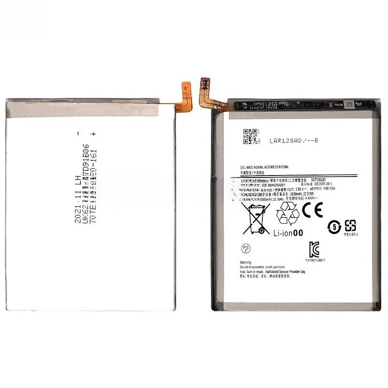 New Replaceable Battery EB-BM425ABY 3.86V 6000mAh High Quality for Samsung Galaxy M42 Mobile Phone Battery
