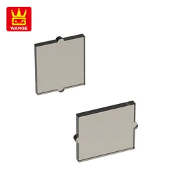 Wange 60601 50g/161PCS Glass for Window 1x2x2 Flat Block Moc Compatible with Brick DIY Children's Toy Assembly Par