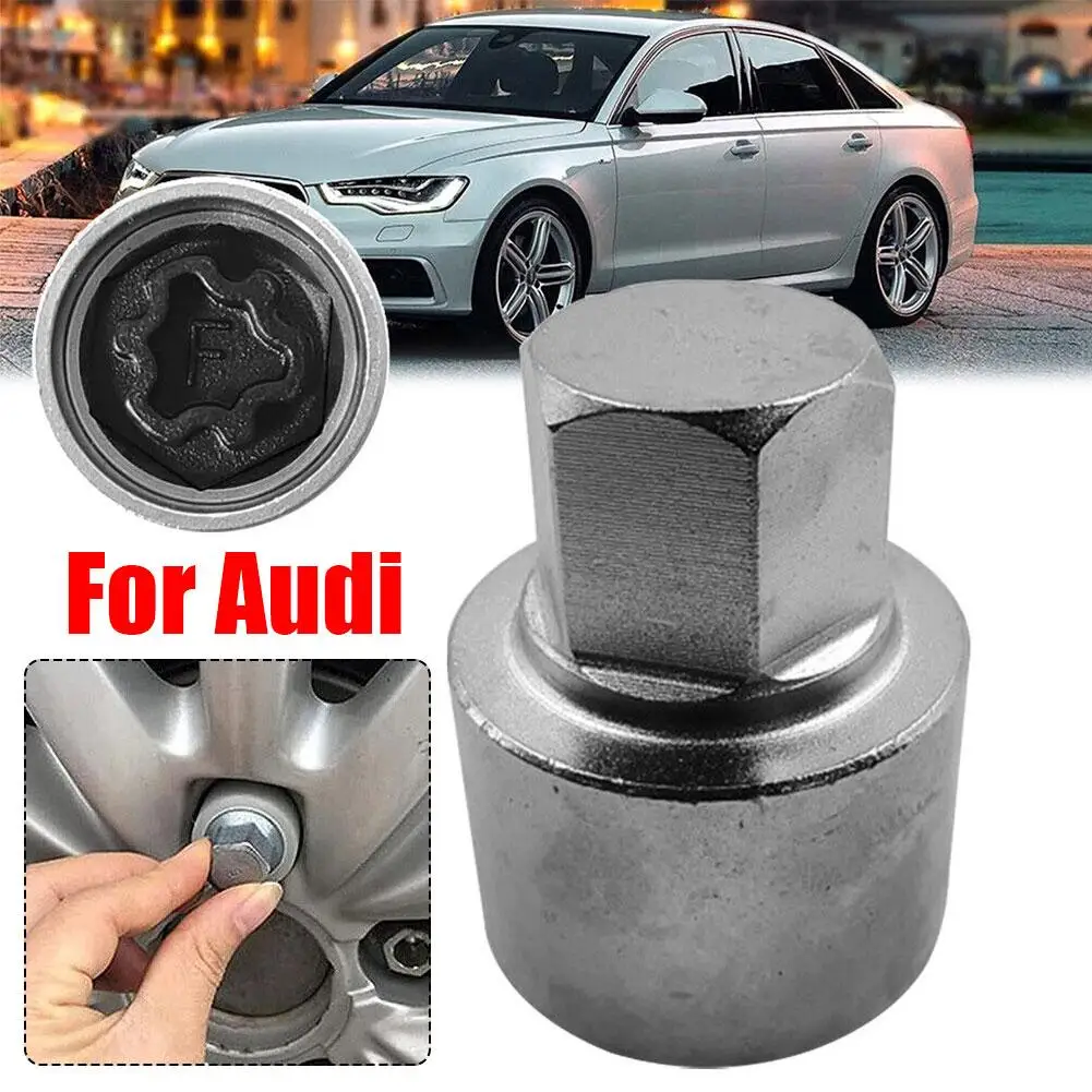 Anti-Theft Car Wheel Tire Lock Bolts Lug Nuts Removal Tool Socket Wrench Disassembly Key Sleeve For Audi A3 A4 A6 Q5 Q7 Q3 A5