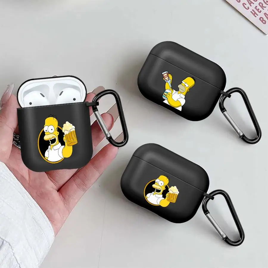 The Simpsons Hülle für Airpods 1 2 4 Pro 3 Pro2 Pro3 Kopfhörerhüllen