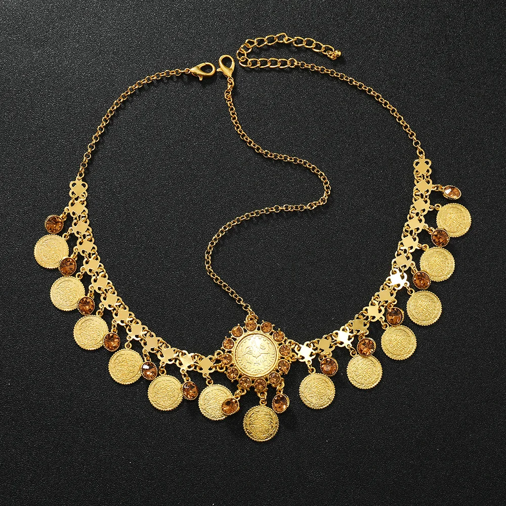 Corrente de cabeça de strass p - Women Accessories India avaliação e preço
