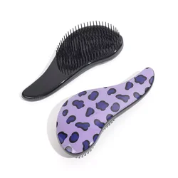 Leopard Hair Comb Anti-static Massage Hair Brush Women Tangle Detangle Massage Hairbrush Salon Hair Brush расческа для волос