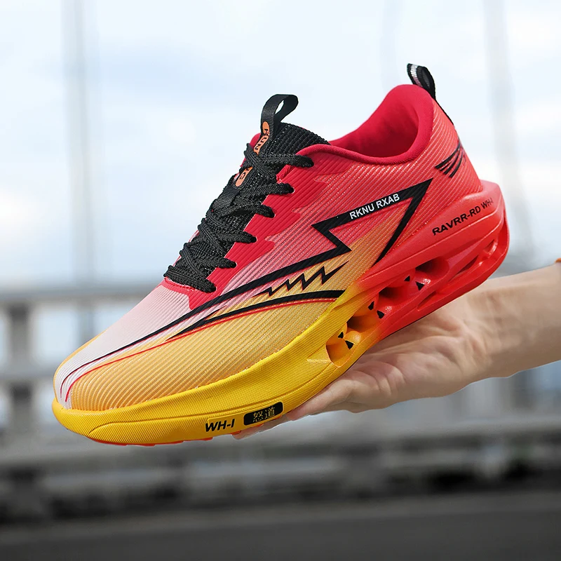 Marathon Men Running Shoes Speciality Sneakers Women Outdoor Jogging Sports Shoes Trend Athletic Breathable Lightweight Women