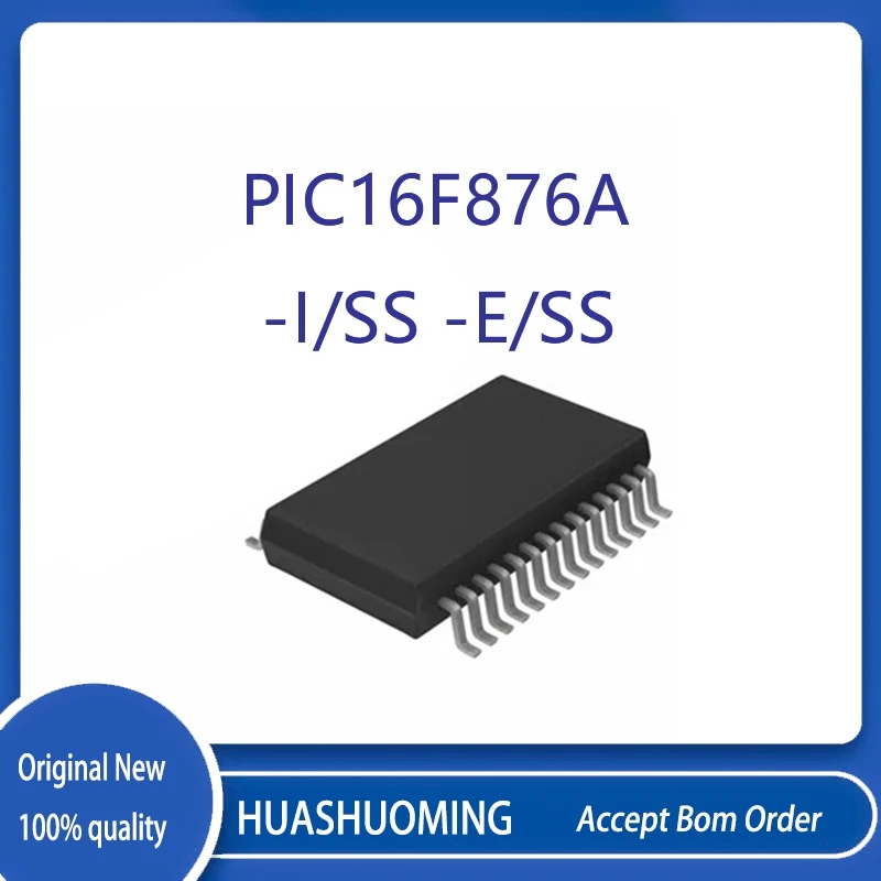 

1PCS/LOT PIC16F876A-I/SS PIC16F876A-E-SS 16F876A-I/SS -E/SS PIC16F876 SSOP-28
