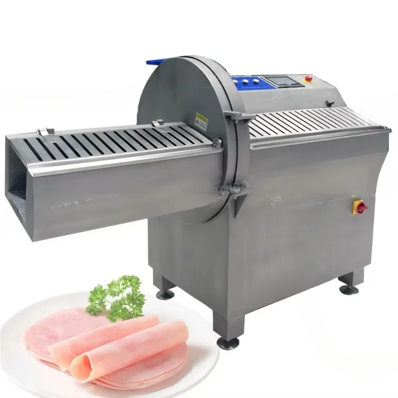 Auto 1-36mm Meat Slicing Machine for Mutton Bacon Beef Meat Processing Machine for Facility
