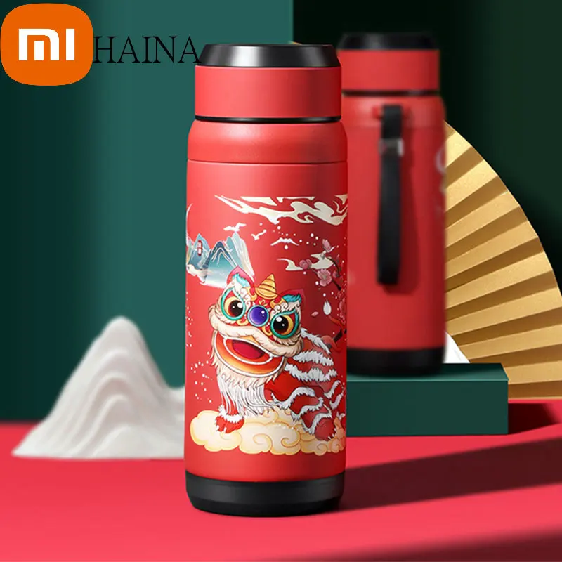 Xiaomi Thermal Bottle With Led Smart 304Stainless Steel Thermos Cup National Tide Temperature Measurement Business Cup