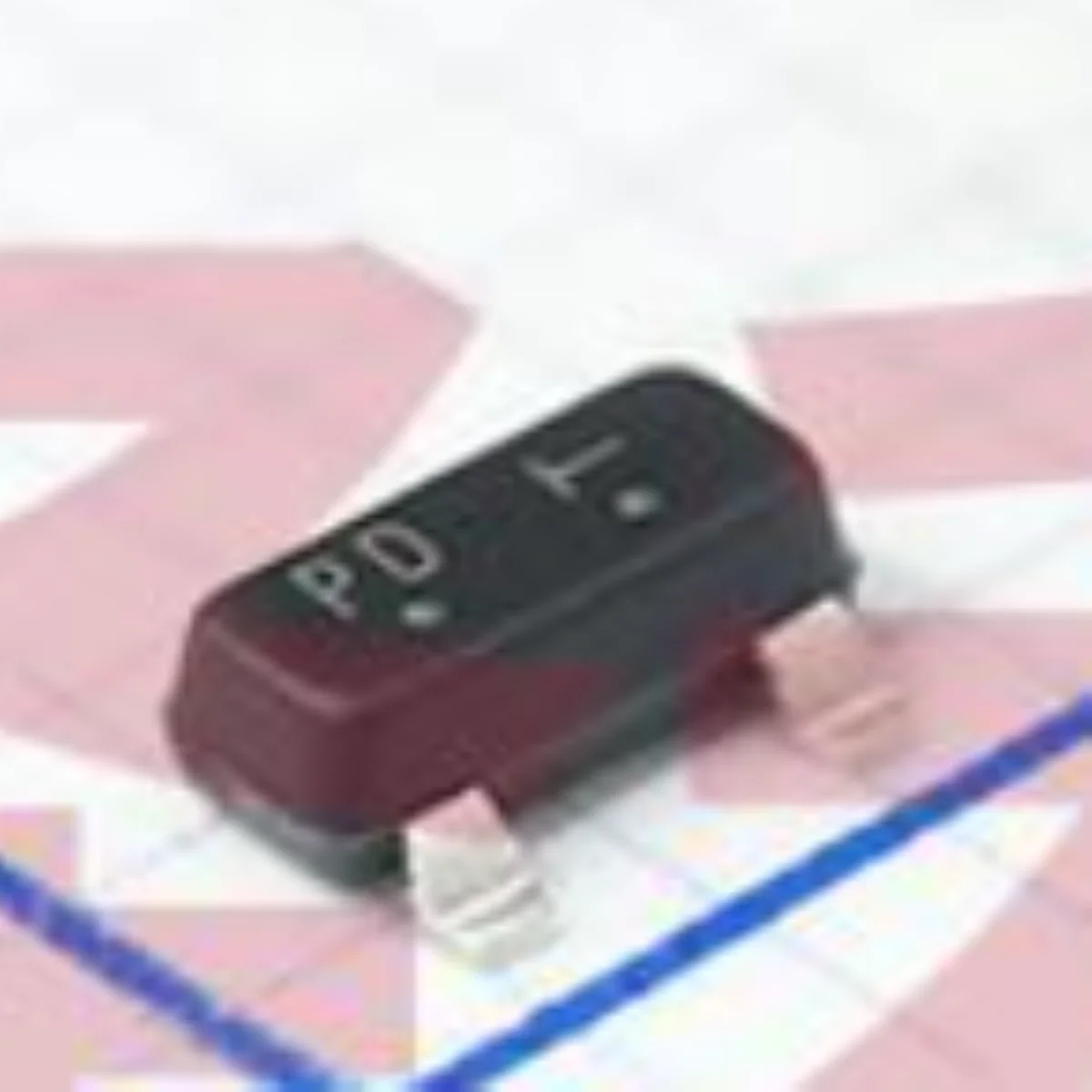 LBSS84LT1G Marking PD SOT23-3 TO236AB NEW Original Field Effect Tube 225mW 50V 130mA 1 P-channel 0.13A 10Ω@5V,100mA MOSFETs
