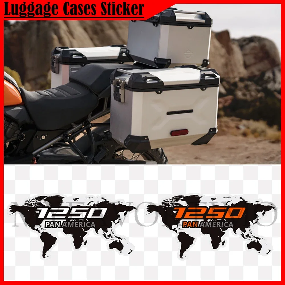 

Motorcycle Stickers Decals For HARLEY Pan America 1250 Aluminum Luggage Cases Trunk Panniers Protector Adventure