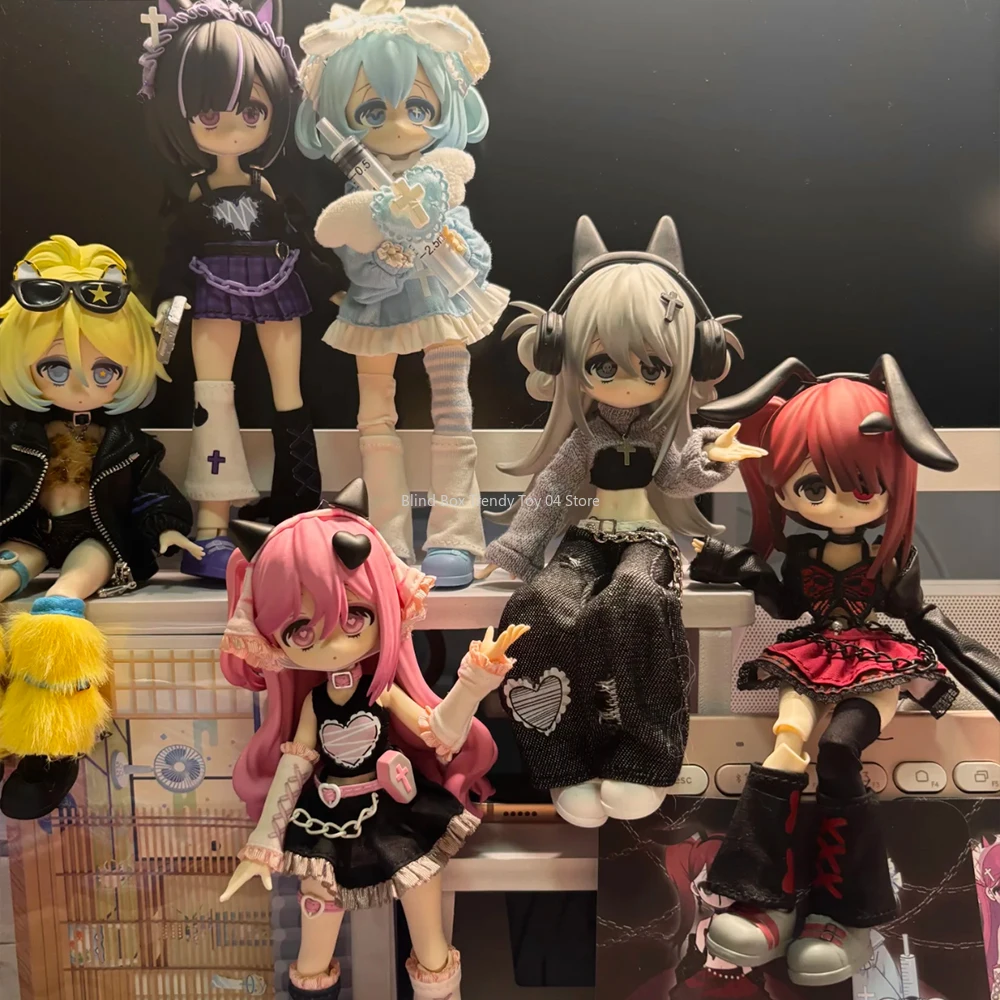 

В наличии Ten Thousand Escape Plans Bjd 1/12 слепая коробка, экшн-фигурка, модель, сбор игрушек, загадочная коробка, подарок на день рождения для девочек