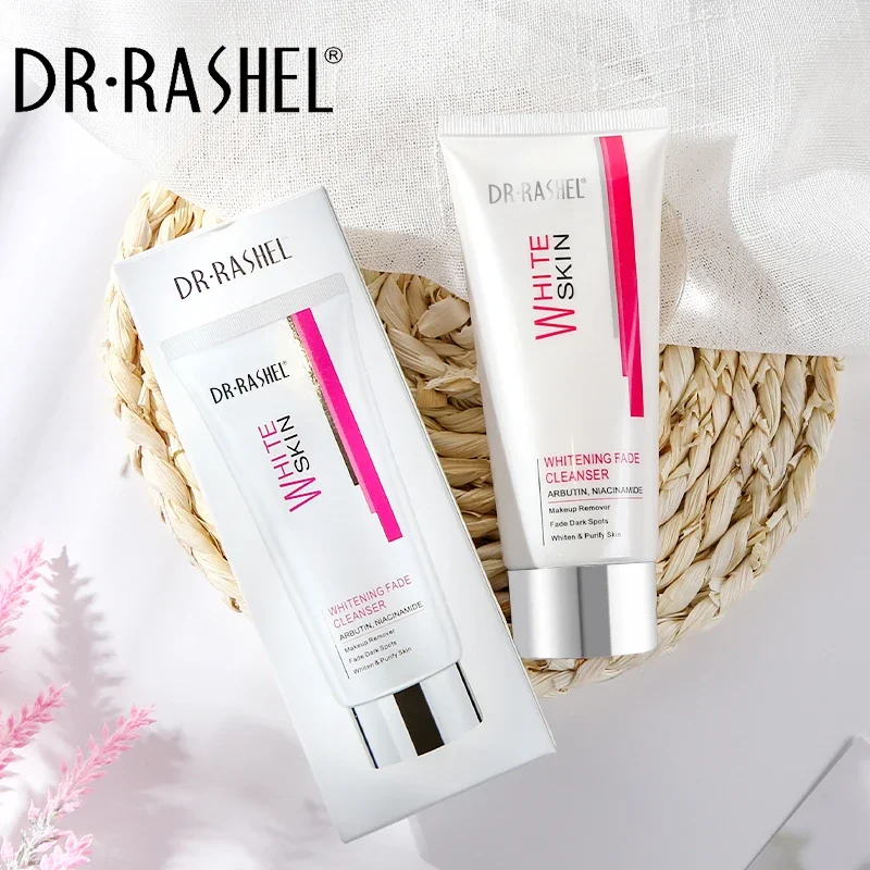 DR.RASHEL Arbutin Niacinamide Face Wash Whitening Fade Dark Spot Cleanser Face Cleanser Makeup Remover Deep Cleansing