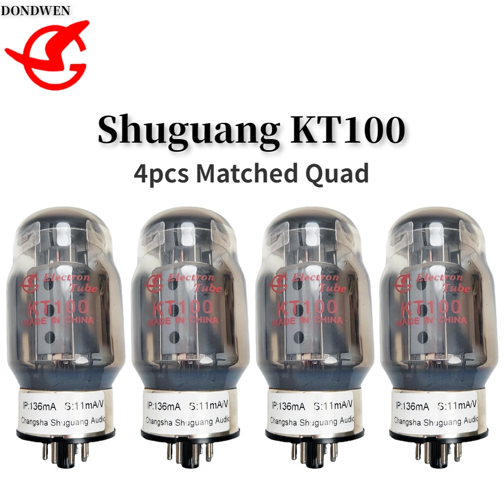 

Shuguang KT100 Vacuum Tube Replaces KT120 KT88 for Tube Amplifier HIFI Audio Amplifier Exact Original Genuine Matched Quad