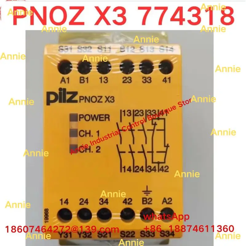 

Совершенно новое реле безопасности PNOZ X3 774318