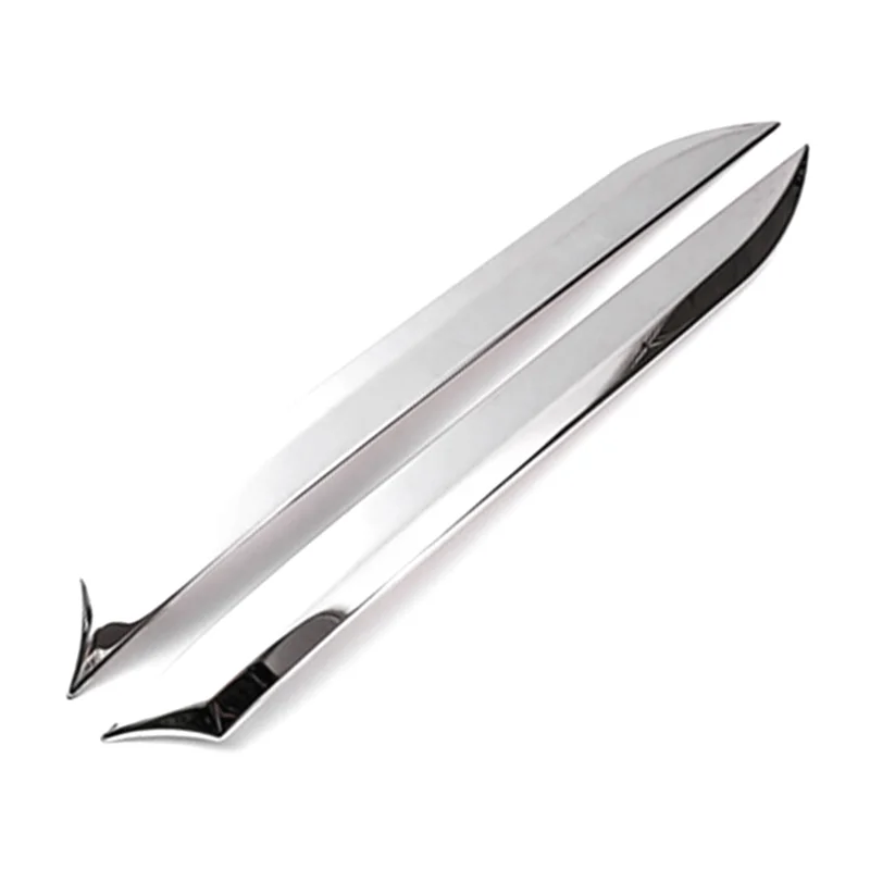 2 pçs exterior do carro luz de nevoeiro traseira lâmpada tira guarnição para bmw série 5 g30 g38 2018-2022 Replacement-N30R