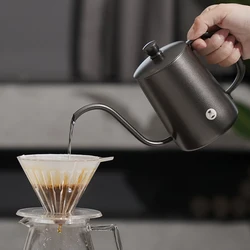 TIMEMORE FISH03 Gooseneck Kettle 300-600ML Coffee pot Pour-Over Kettle 90° Patented Spout Coffee pot Drip kettle