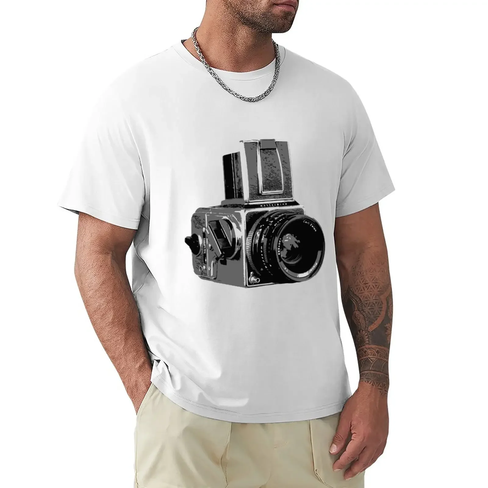 Hasselblad 500CM with 80mm Planar T-Shirt summer tops animal print shirt for boys blank t shirts t shirts men