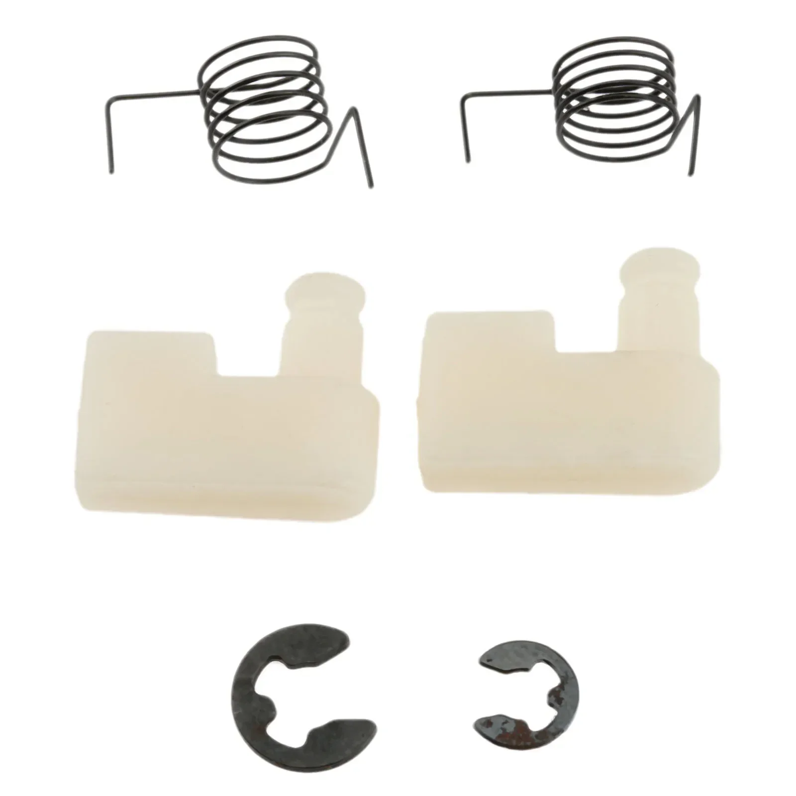 6Pcs(2Sets) Tool Parts Chain Saw Flywheel Starter Pawl + Spring + Clip For Zenoah Chainsaw Parts 4500/5200/5800/43CC/45CC