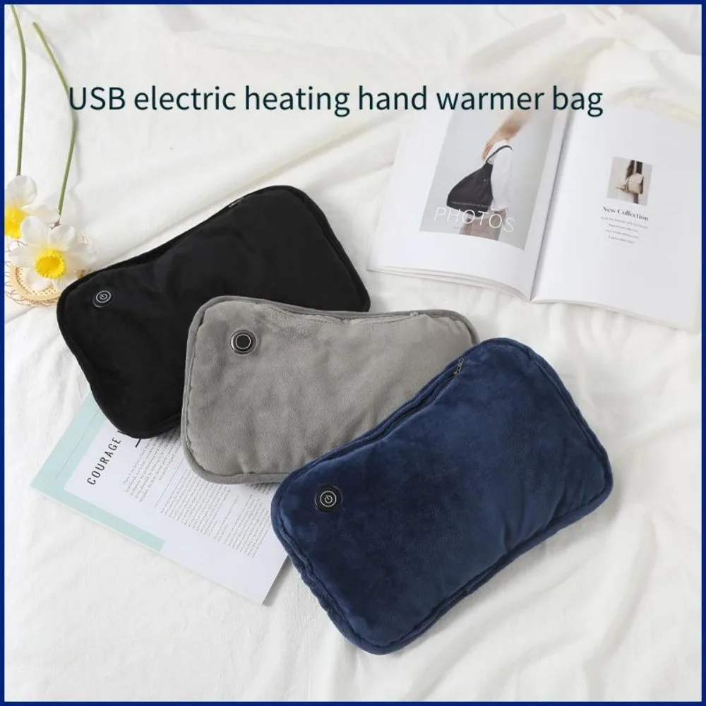 2025 New Graphene Heating Hand Warmer Rechargeable USB-C Portable Hot Water Bag Fast Heat 3s Safe for Women Men Gift