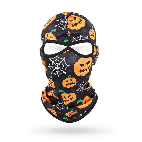 2 Holes Skull Balaclava Outdoor Motorcycle Riding Face Mask Windproof Caps Rider Head Cover Ski Masks MTB Bicycle Headgear - Image 7