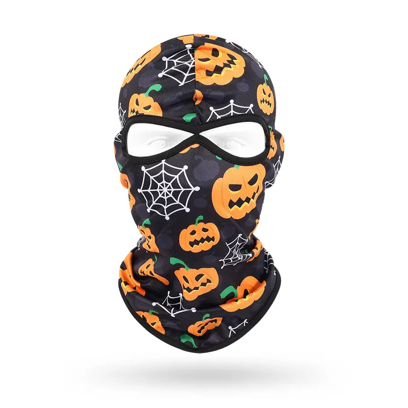 2 Holes Skull Balaclava Outdoor Motorcycle Riding Face Mask Windproof Caps Rider Head Cover Ski Masks MTB Bicycle Headgear - Image 7