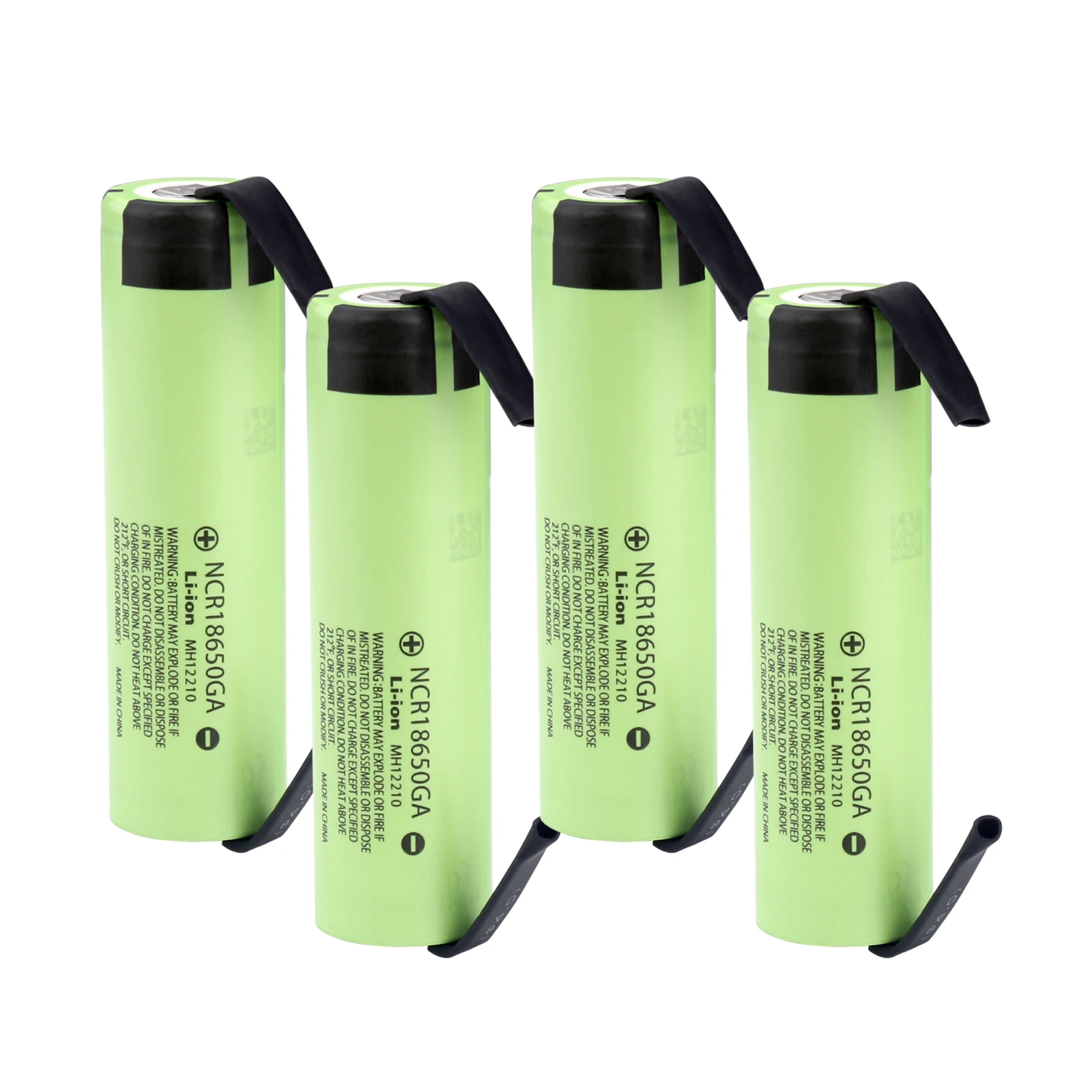 NCR18650GA 3500mAh Rechargeable Iithium Battery 10A High Discharge for Notebooks Flashlight Toys DIY Power Cell Accessories