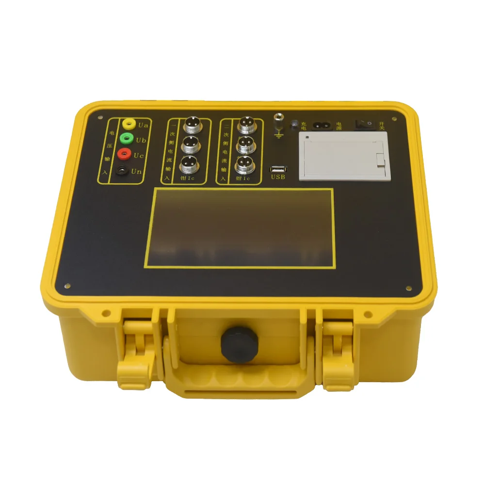 AC Phase Voltammeter Six Channel Phase Differential Protection Vector Tester Analyzer Multimeter Differential Protection Vector