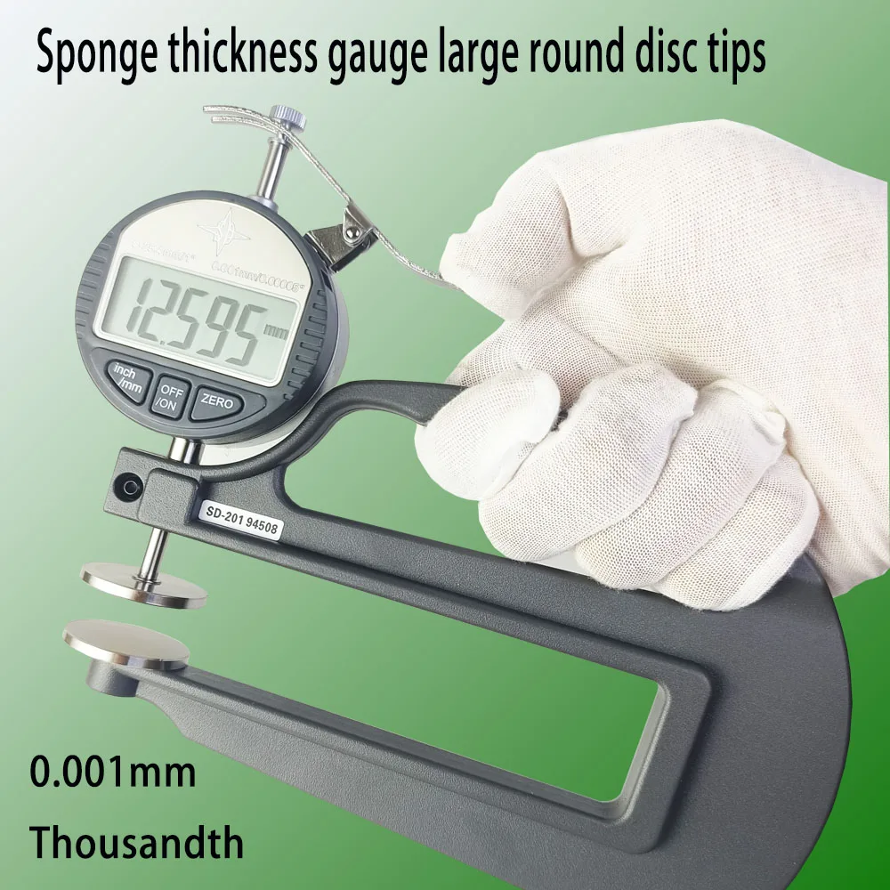 Sponge Thickness Ga…