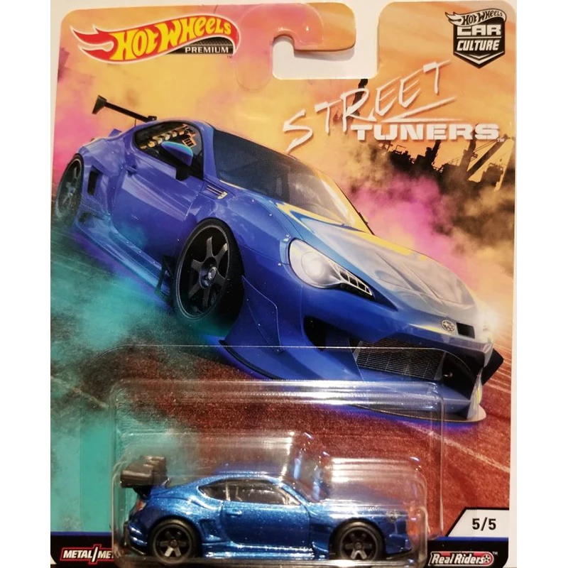 Hot Wheels Car Culture Street Tuners Nissan Silvia Mazda RX-7 Type X Honda S2000 Silver Pandem Subaru 1:64 Diecast Car Toy