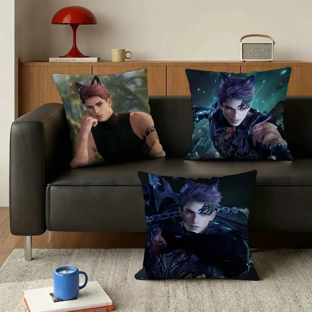 COOL Valko L-Love and Deepspace   Various Sizes Square Pillow Case For Car Home Bedchamber Decor