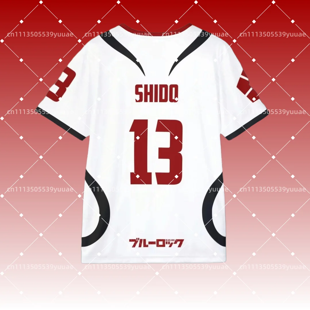 2026 Anime Jersey Blue Lock Sae Itoshi Role Playing Jersey Men Women Short Sleeve T-shirts comfortable Beach surfing diving suit