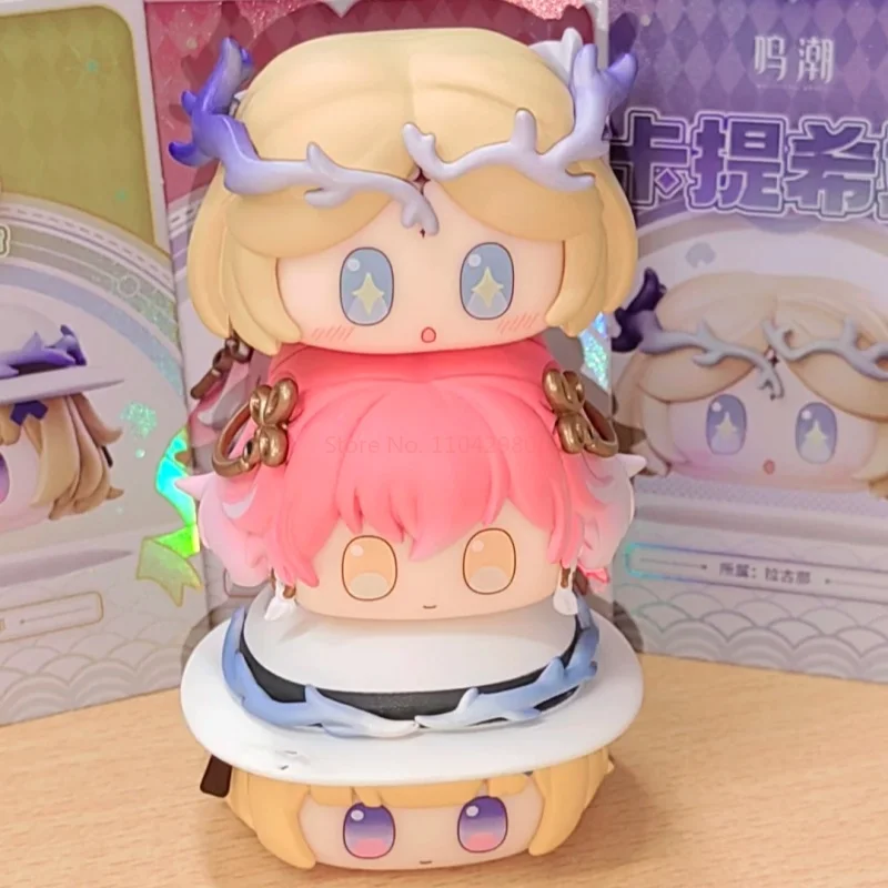 

Новое поступление, глухая коробка Wuthering Waves, Cartethyia & Cantarella, клецки, штабелируемая милая штабелируемая игрушка, аниме-фигурка, подарки на день рождения